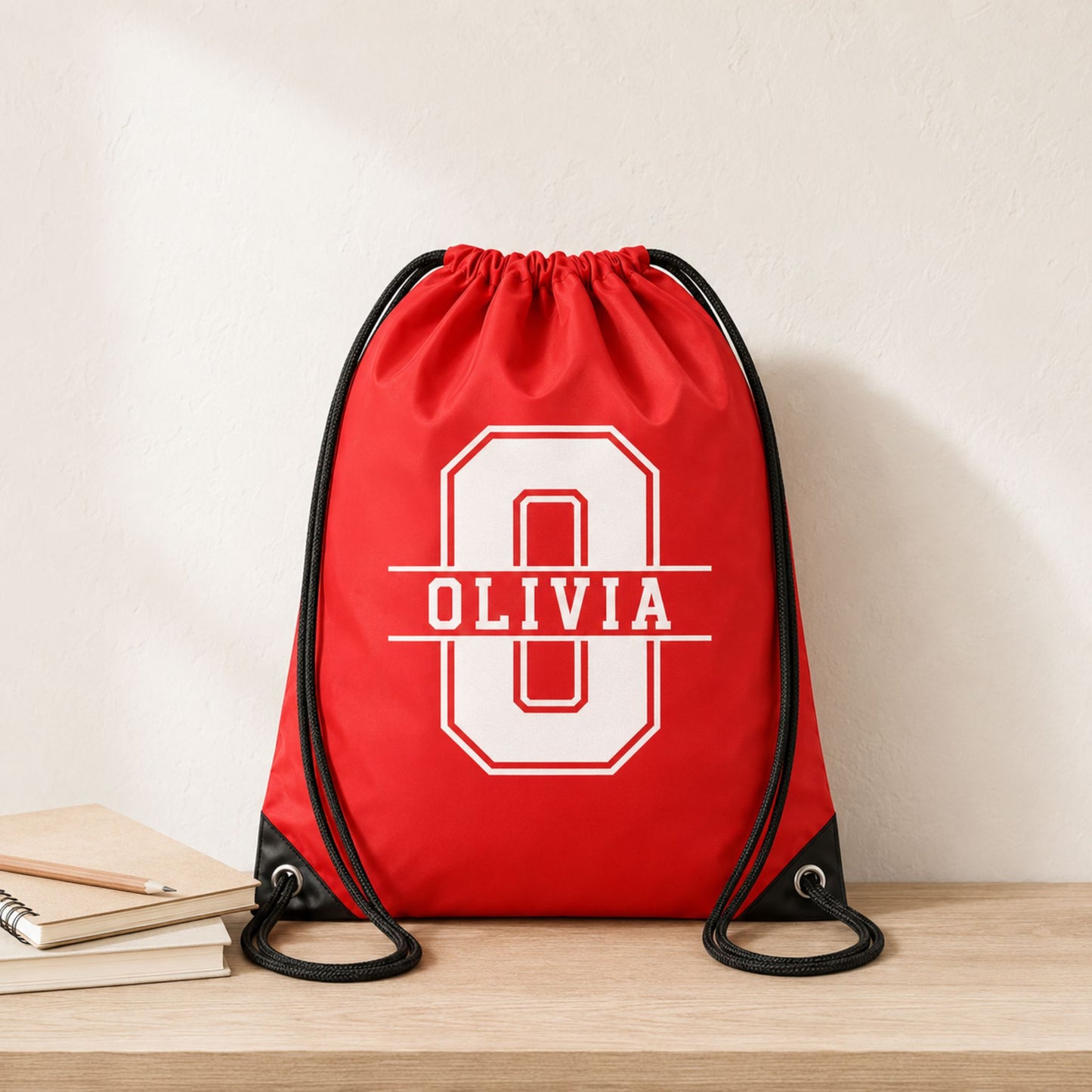 PE Swim Bag Personalised with Name & Initial Bags Print My Tops 