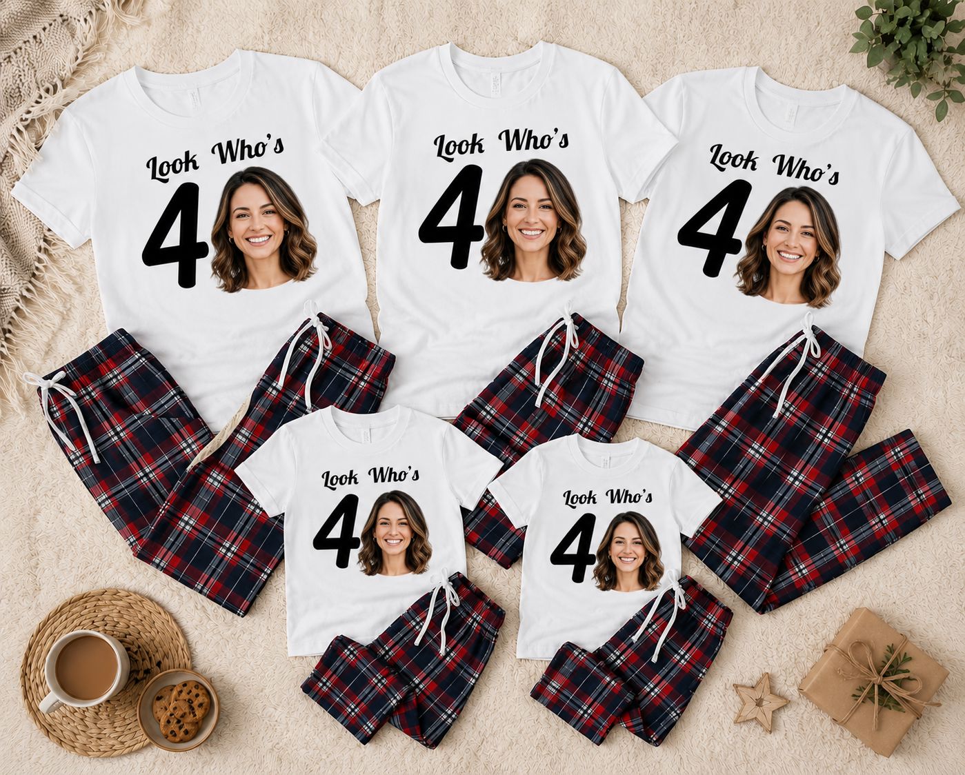 Personalised Birthday Photo Pyjamas – Milestone Age PJs Pyjamas Print My Tops 