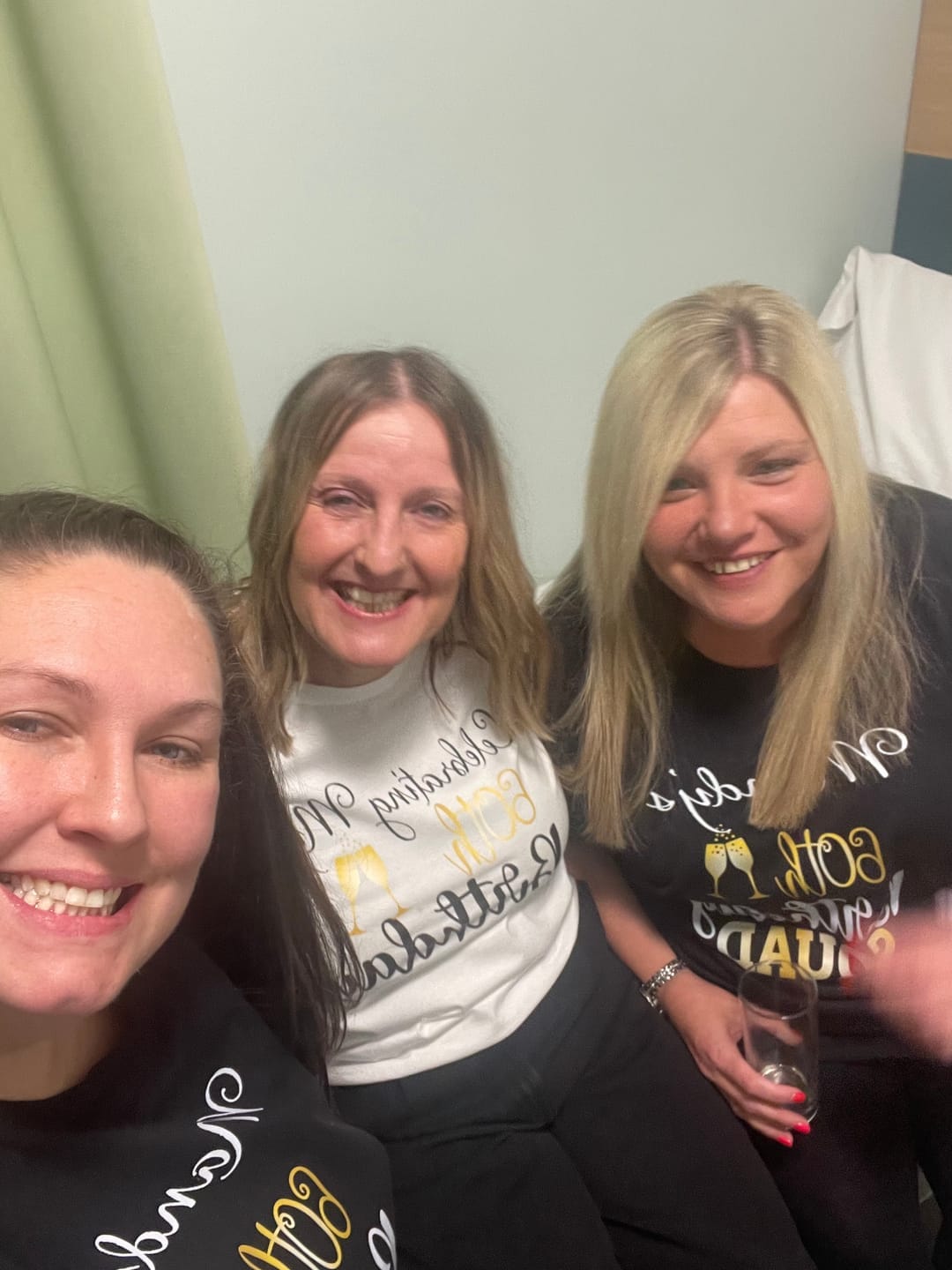 Personalised Birthday Squad Black Gold T-Shirts T-shirt Print My Tops 