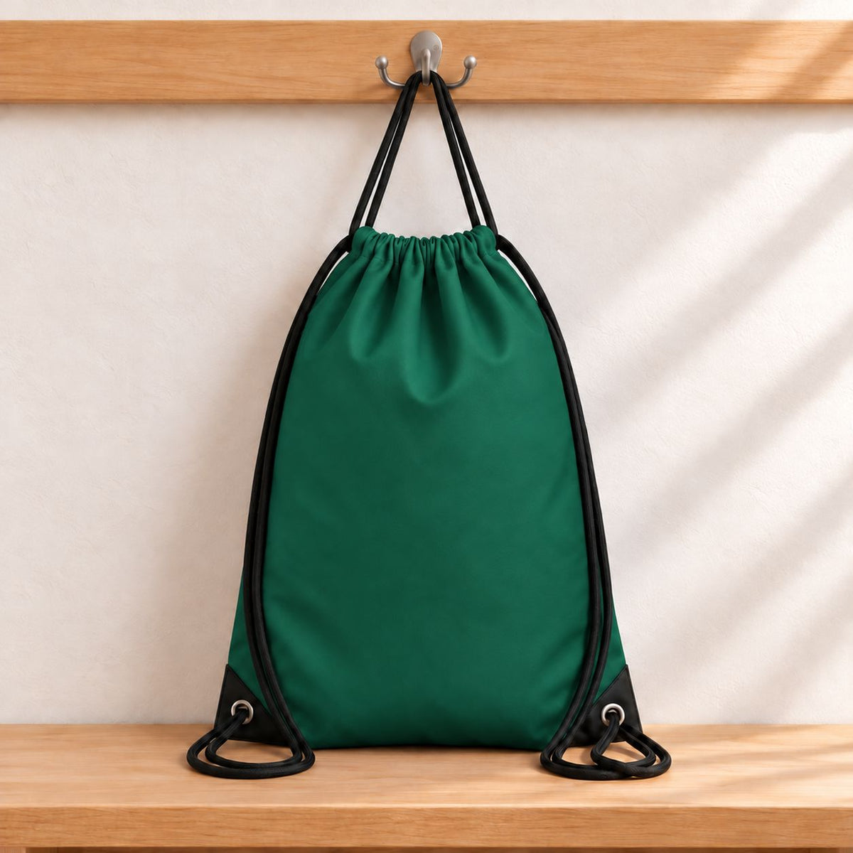 Personalised Drawstring Bag with Your Logo Bag Print My Tops Green 
