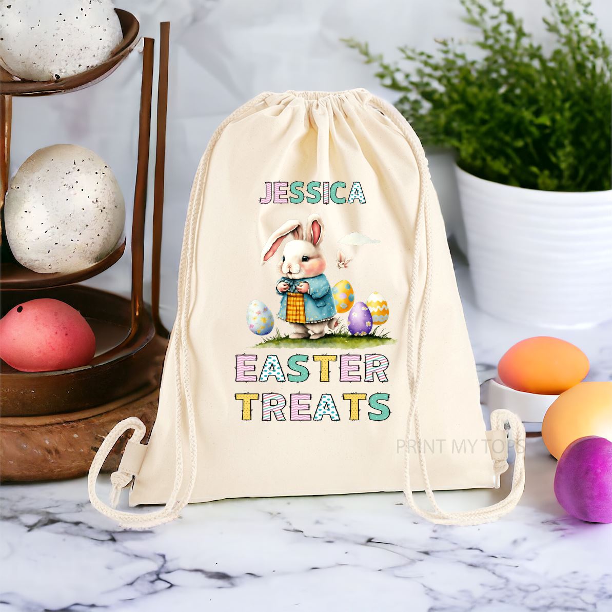 Personalised Easter Treat Bag