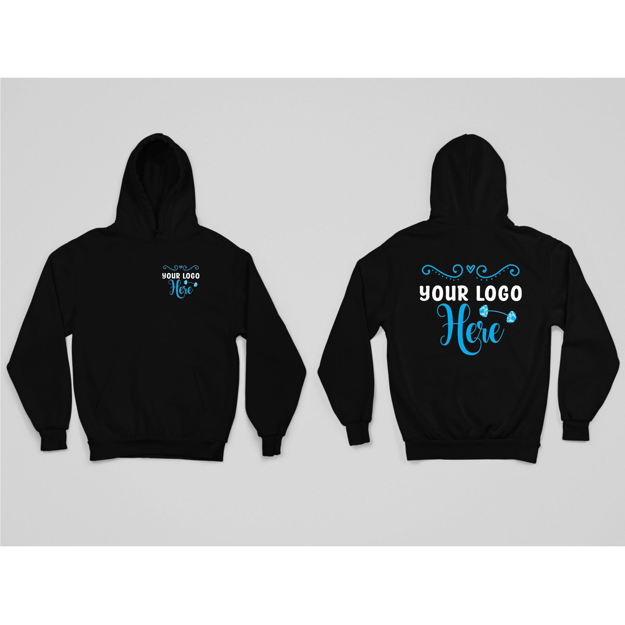 Personalised Hoodies With Your Logo On Front Back Print My Tops Personalised Hoodies With Your Logo On Front Back Print My Tops
