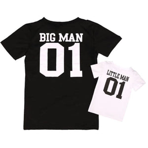 Big Man Little Man Matching T-shirts