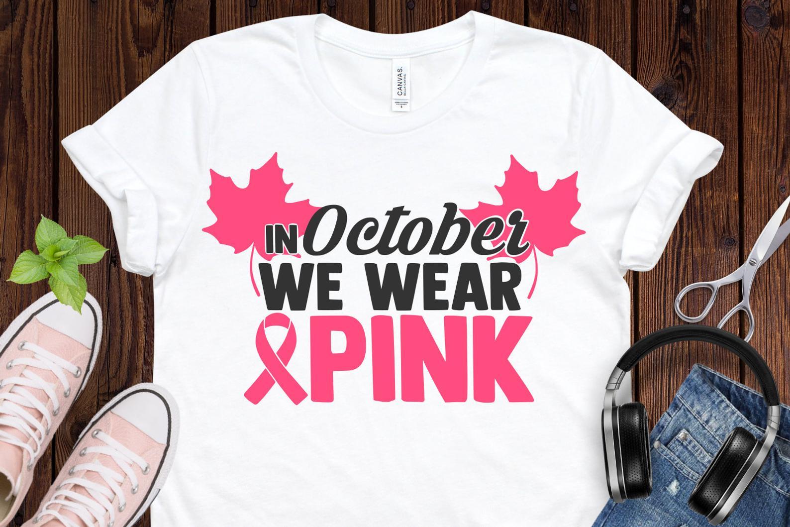 Breast Cancer Awareness Wear Pink T-shirt