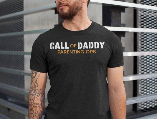 Call of Daddy COD Black T-shirt