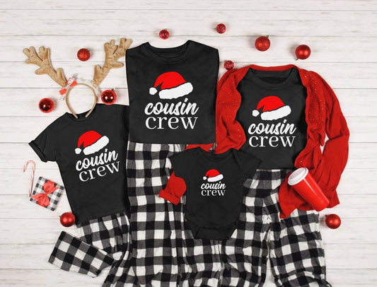 Christmas Cousin Squad T-shirts