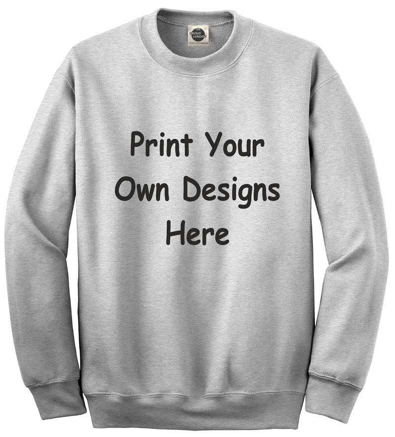 Customised Birthday Sweatshirts With Your Design