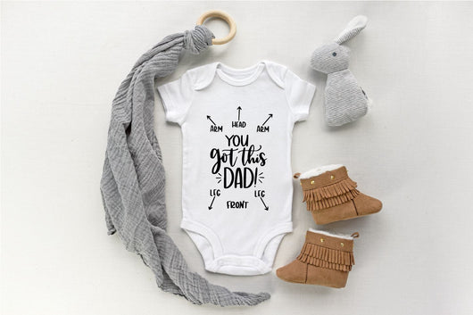 Dad Dressing Instructions Baby Top