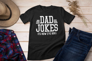 Dad Jokes Slogan T-shirt
