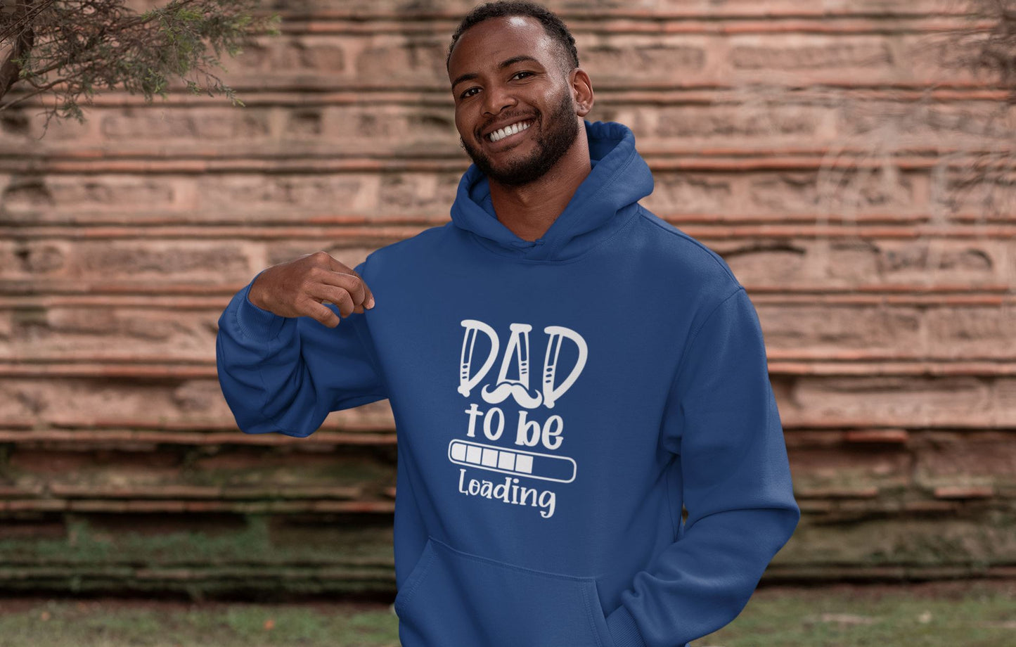 Dad to be Loading Hoody