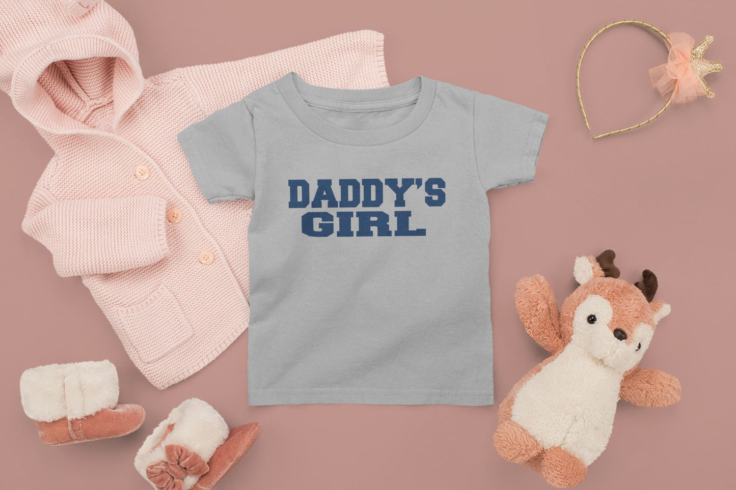 Daddy & Daddy's Boy Daddy's Girl Matching T-shirts