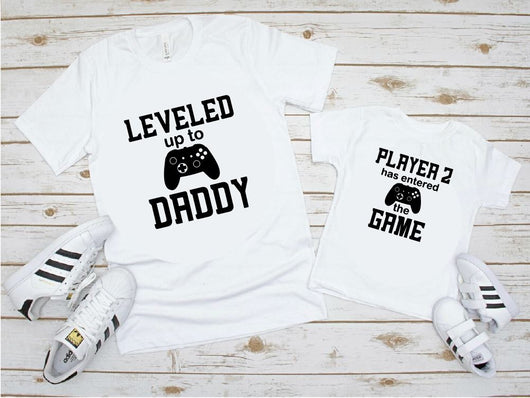 Daddy Gaming Matching T-shirts