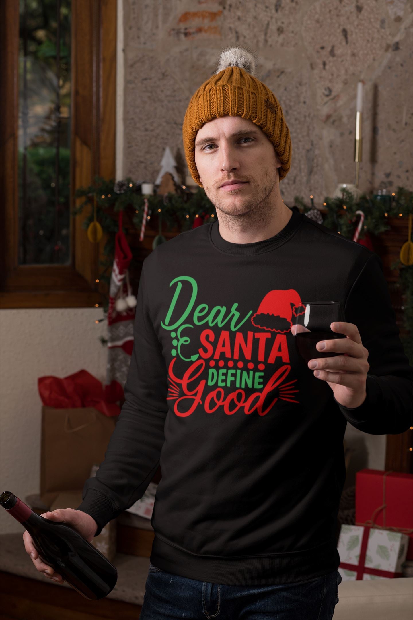 Dear 2025 santa sweater