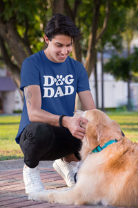 Dog Dad Slogan T-Shirt