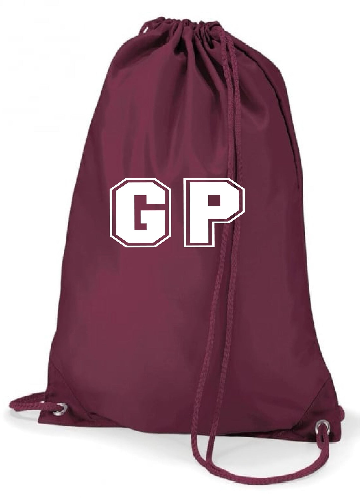 Drawstring Bag Personalised with Initials