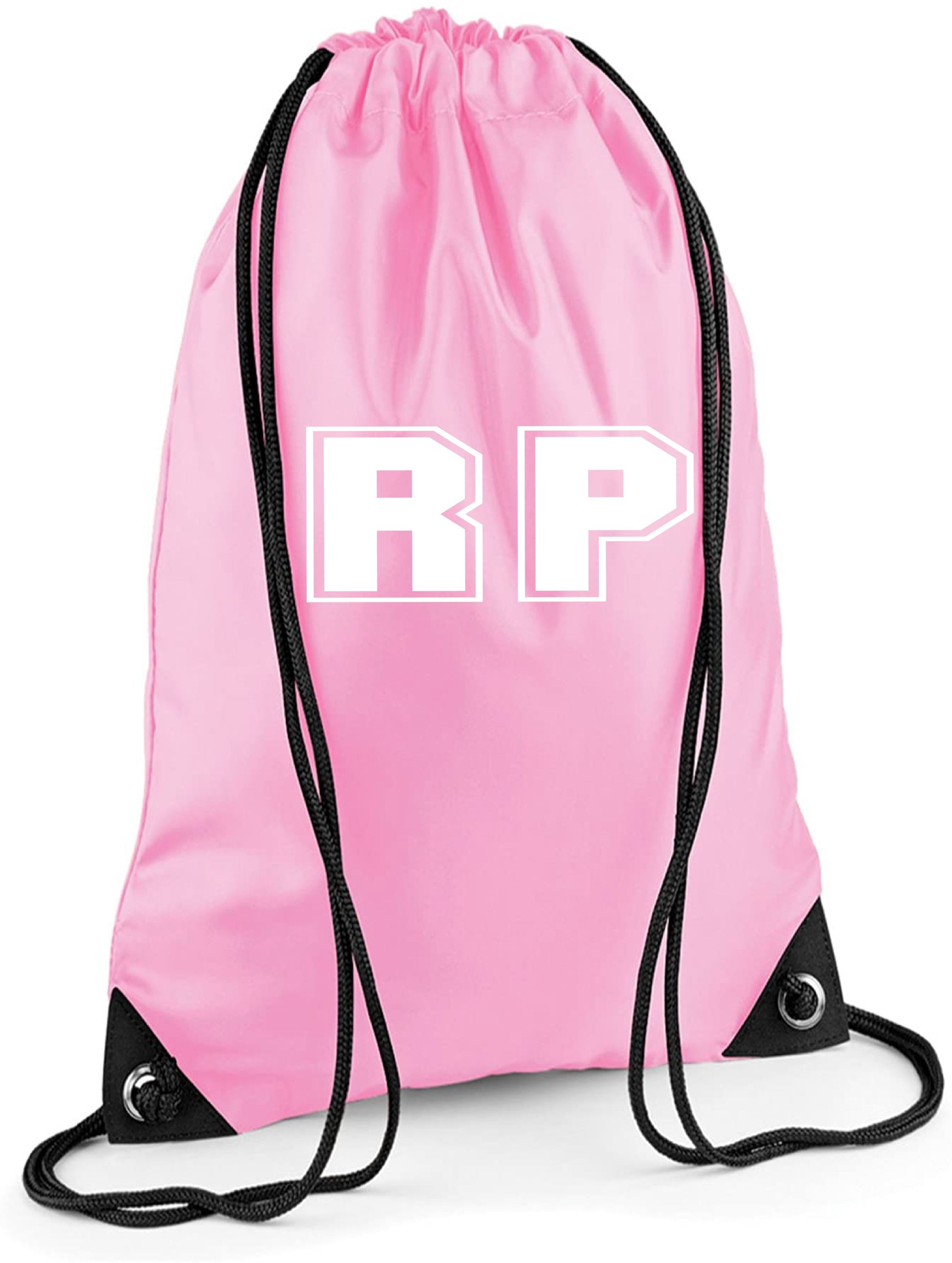Drawstring Bag Personalised with Initials