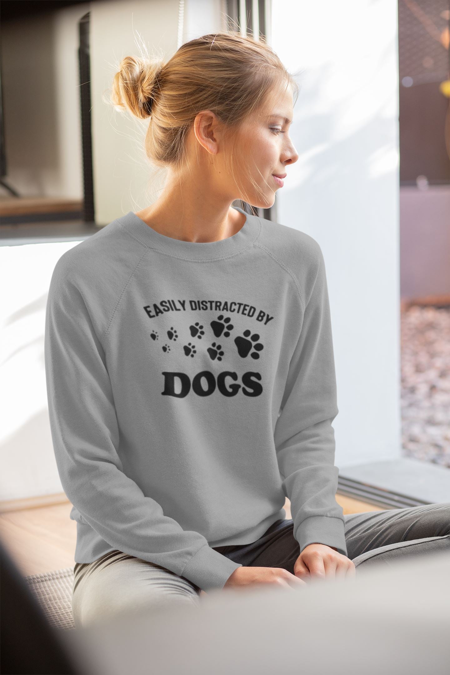Easily Distracted by Dogs Sweatshirt
