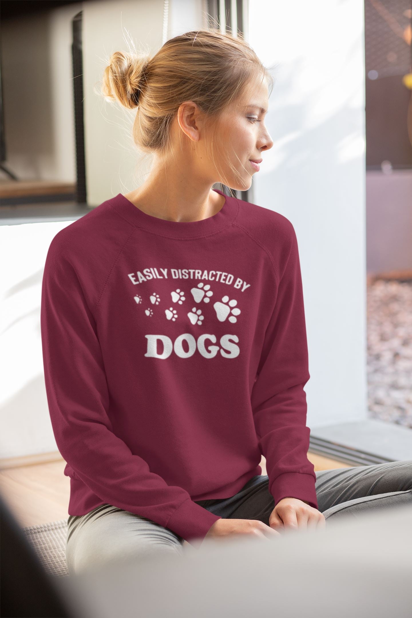 Easily Distracted by Dogs Sweatshirt
