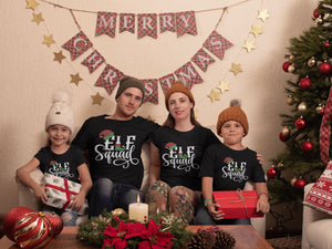 Family Elf Squad Christmas T-shirts