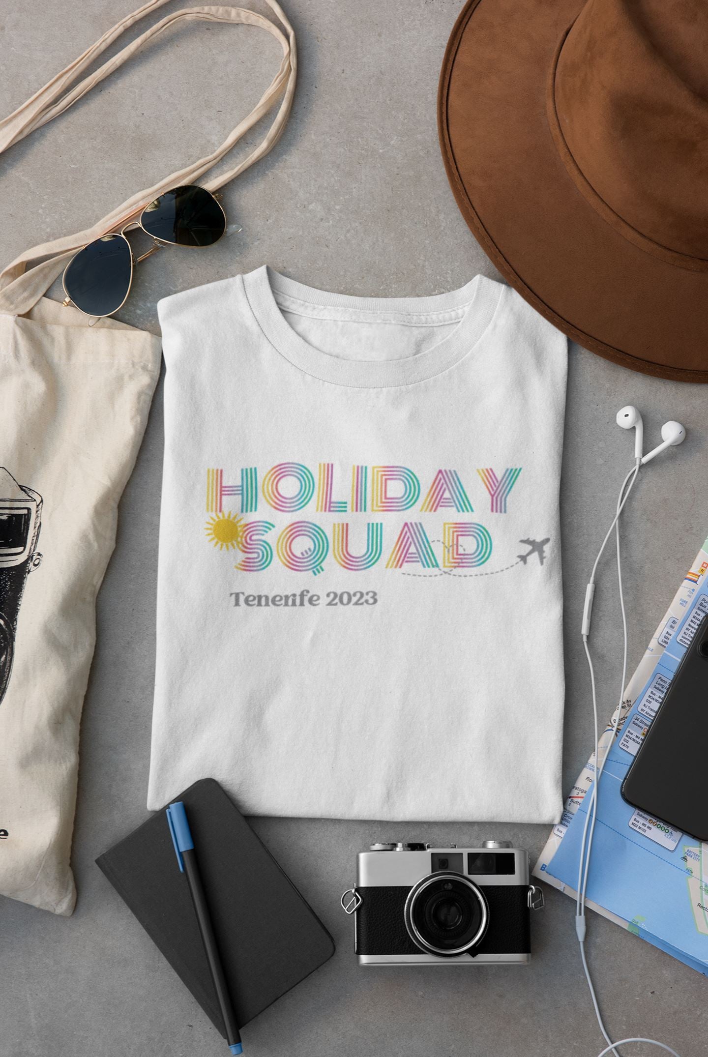 Family Matching Holiday Squad 2023 T shirts