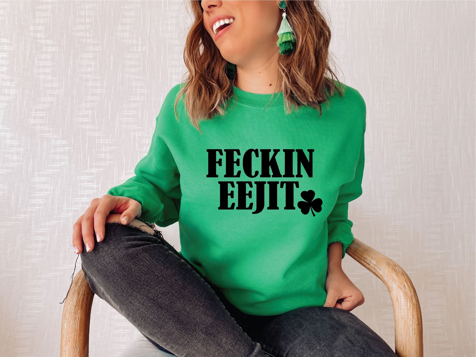 Feckin Eejit St Patricks Day Sweatshirt