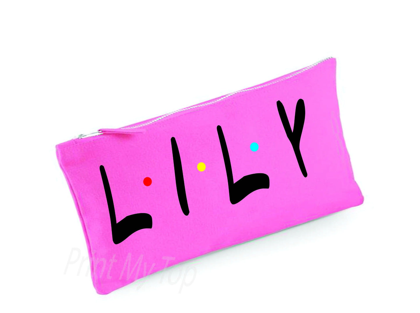 Friends Style Personalised Pencil Case