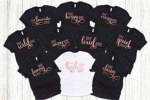 Funny Personality Hen Party T-Shirts