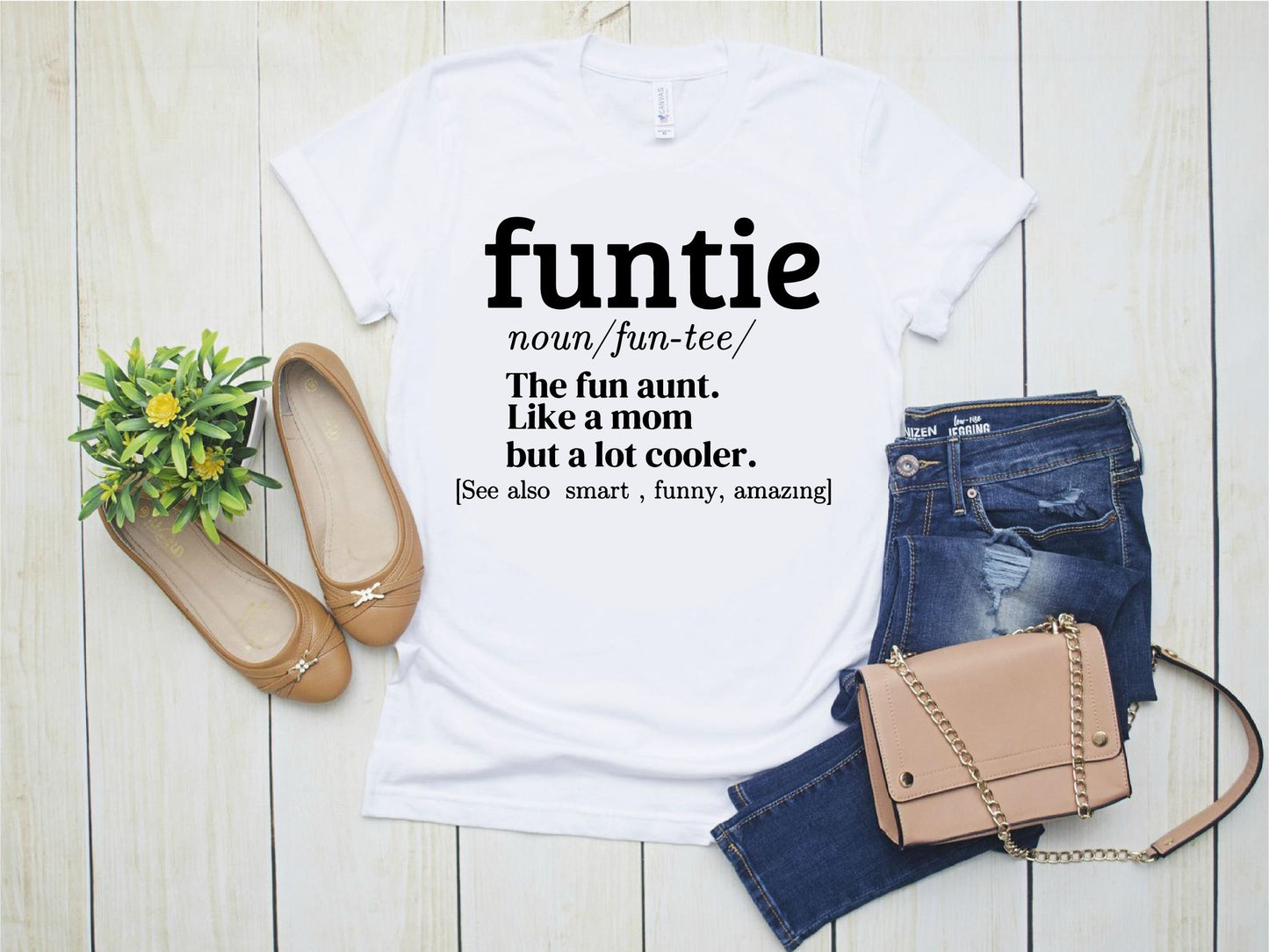 Funtie Fun Auntie T-shirt