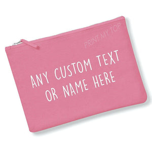 Glitter Red Name Personalised Pencil Case