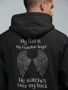 Guardian Angel Dad Hoodie