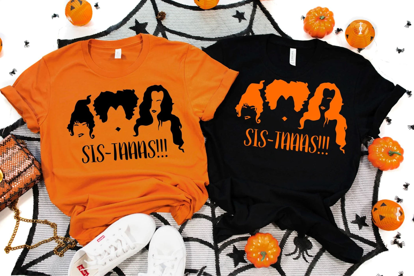 Halloween Hocus Pocus Sistas T-shirts