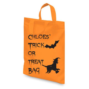 Halloween Personalised Trick or Treat Bag