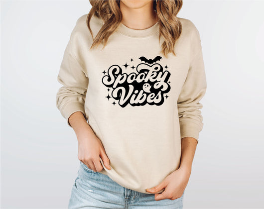 Halloween Spooky Vibes Sweatshirt