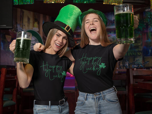 Happy Go Lucky St Patricks Day T-shirt