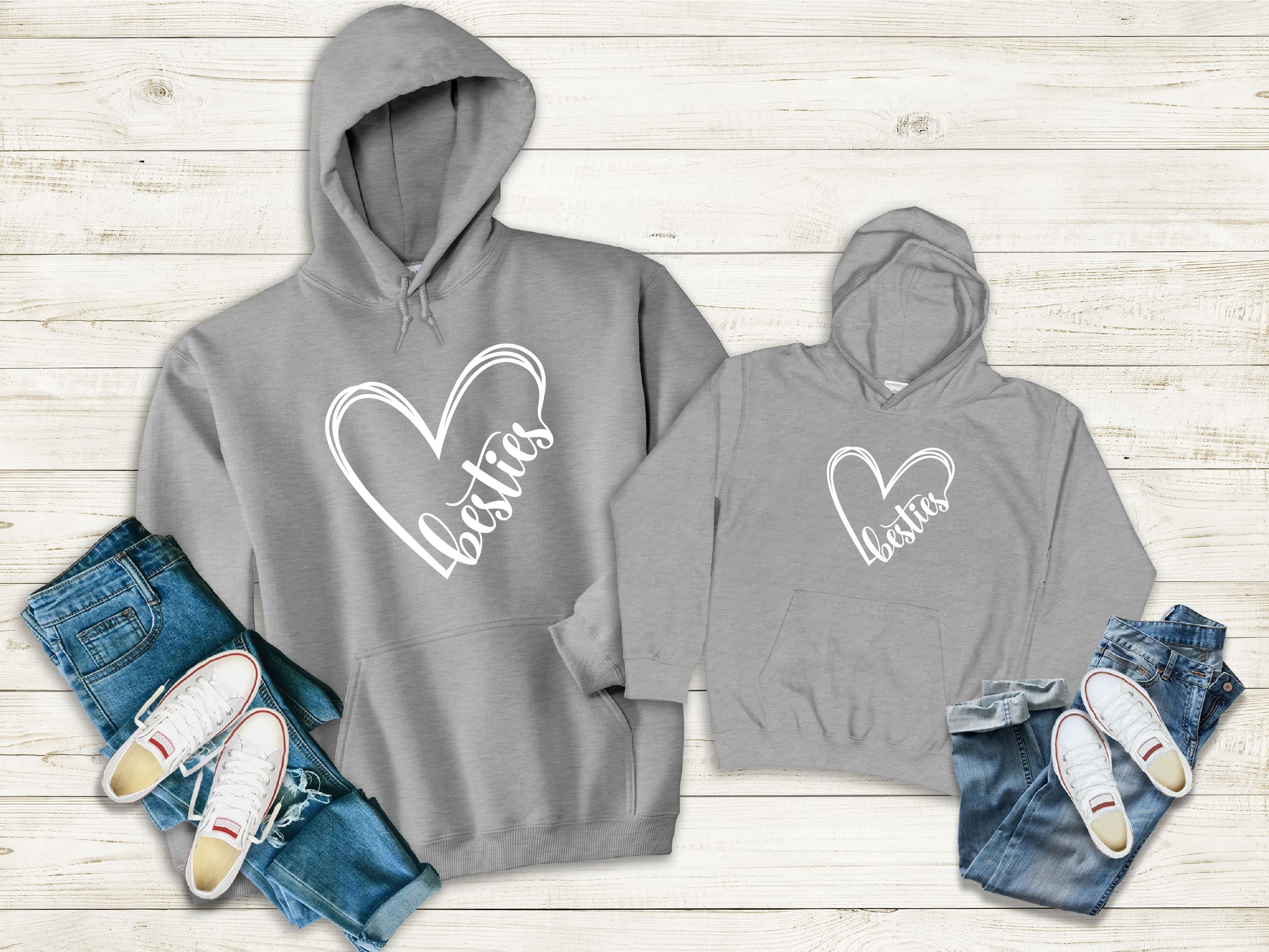 Besties hoodie discount