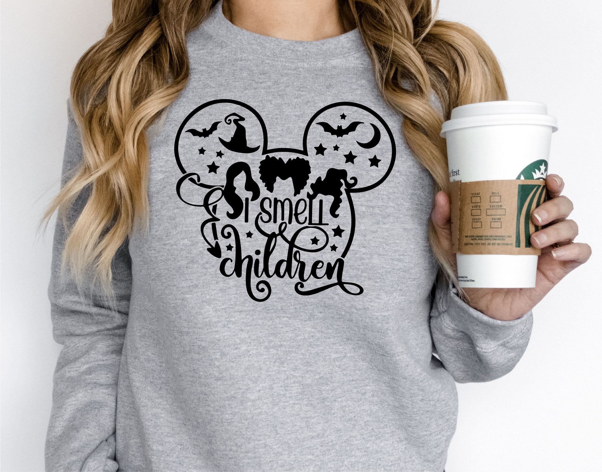 I smell Children Mouse Ears Sweatshirt