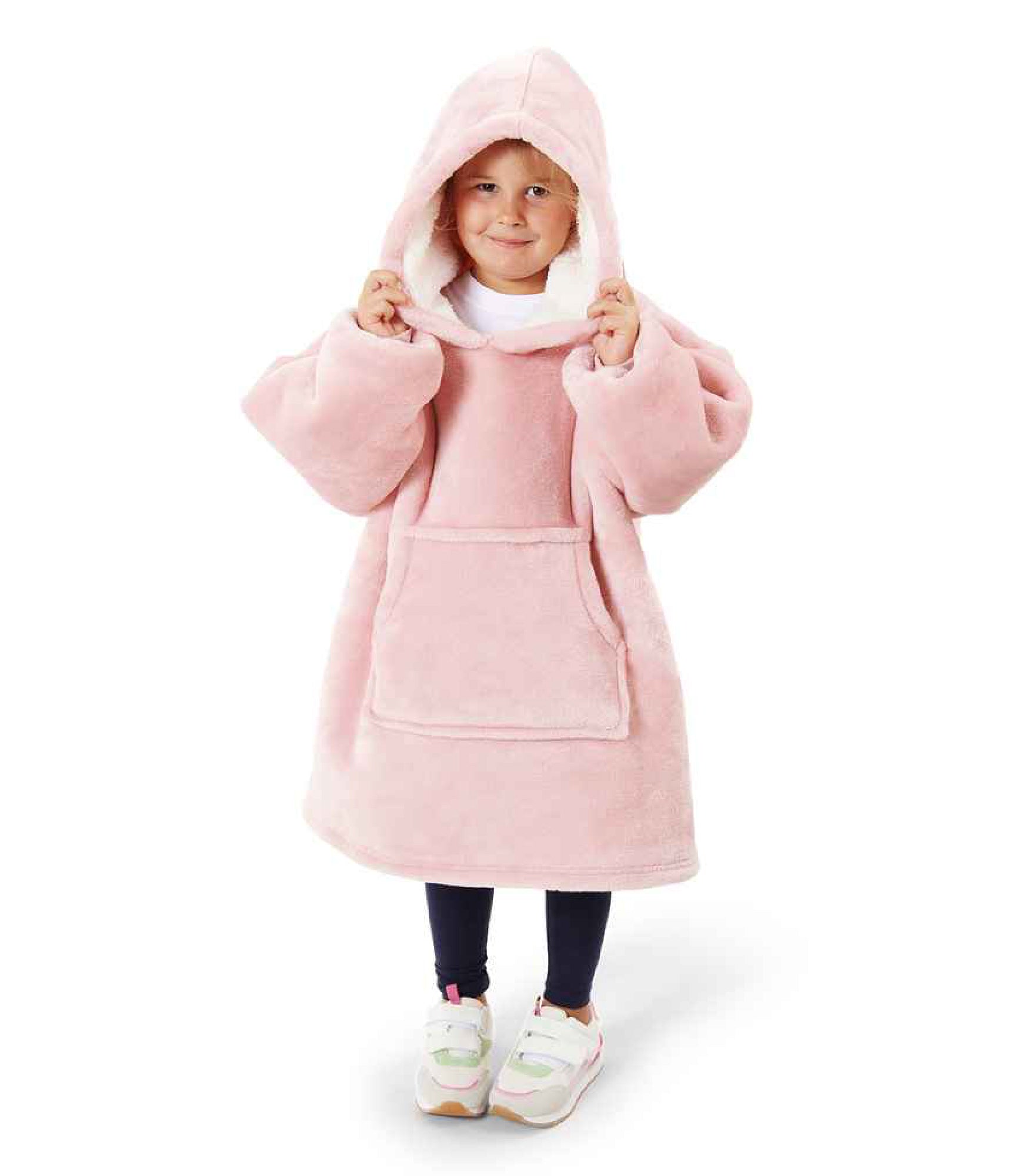 Pink Oodie  Wearable Hooded Blanket – The Oodie UK
