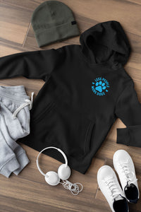Less People more Dogs Slogan Mens Hoodie