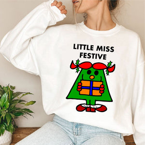 Little Miss Festive Sweatshirt