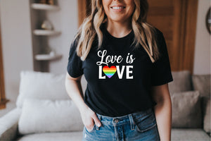 Love Is Love Pride T-shirt