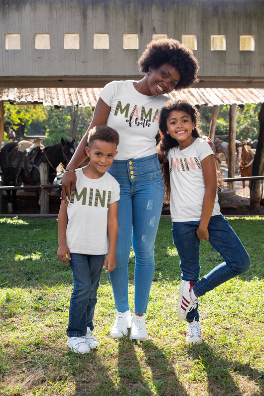 Mama of Both and Mini T shirts