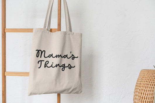 Mama's Things Natural Tote Bag