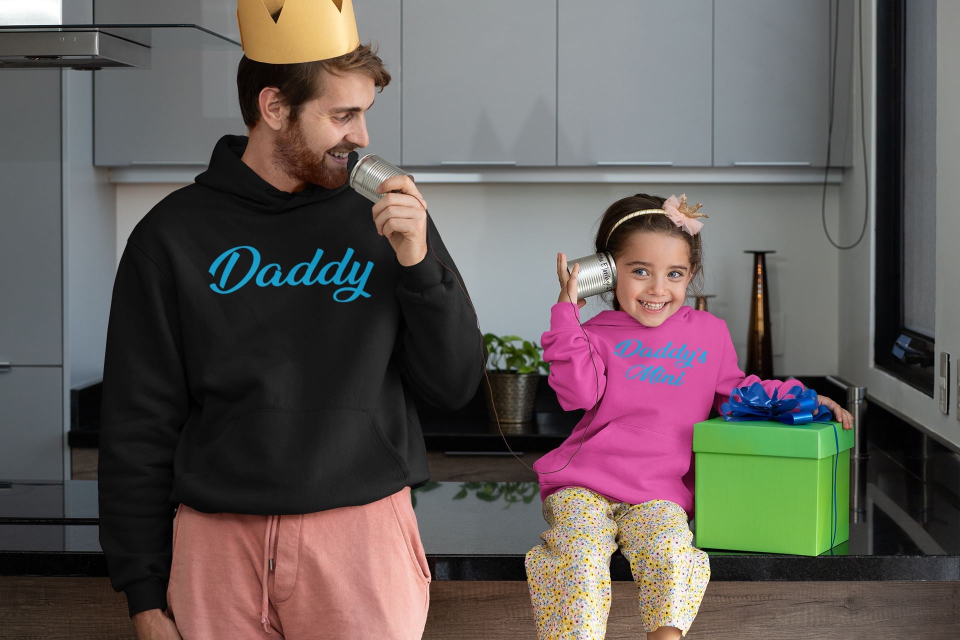 Daddy Daughter Father Son Matching Hoodies Daddy s Boy Daddy s Girl Print My Tops