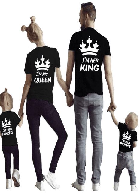 Matching Family Royalty T-Shirts
