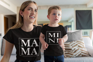 Matching Mama and Mini T-shirts