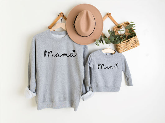 Matching Mama Mini Sweatshirts