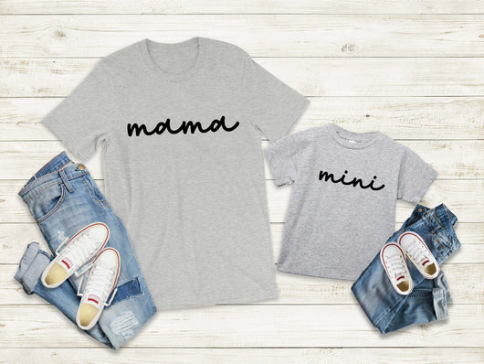 Matching Mama & Mini T-shirts