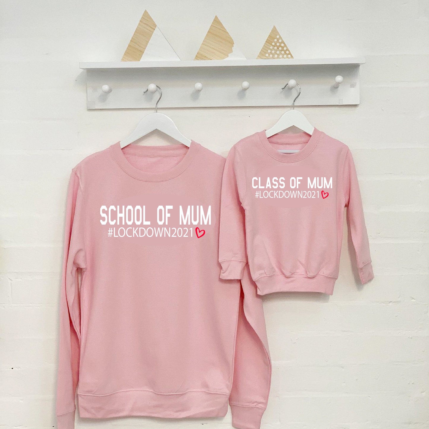 Matching School of Mum 2021 Home School Sweatshirt