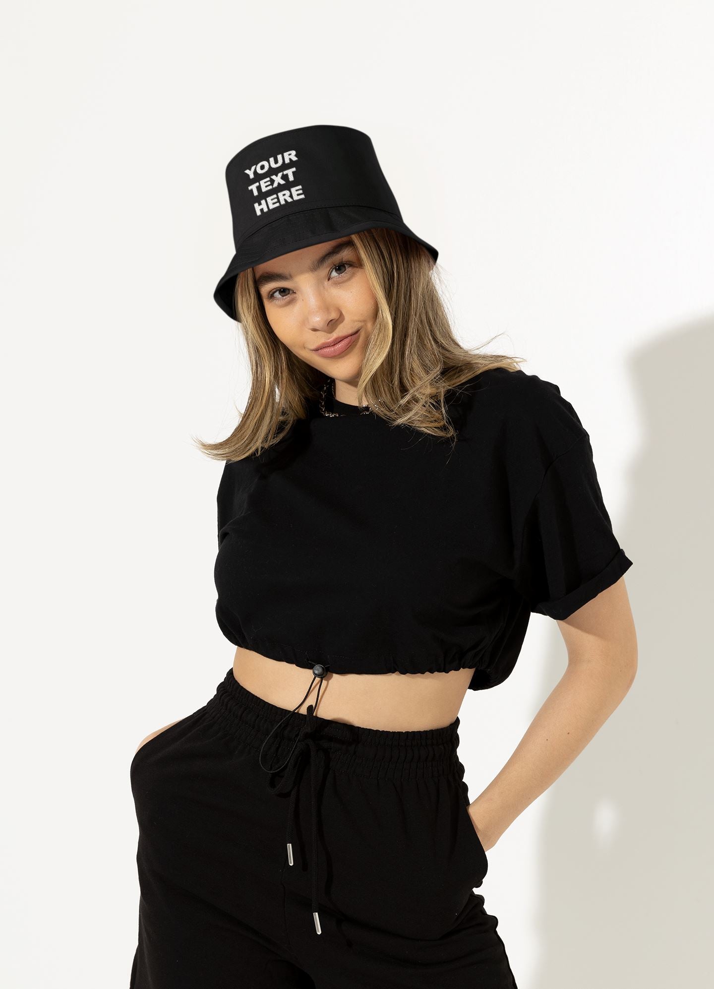Personalised Bucket Hat with Your Text