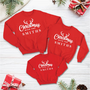 Personalised Christmas Family Jumper